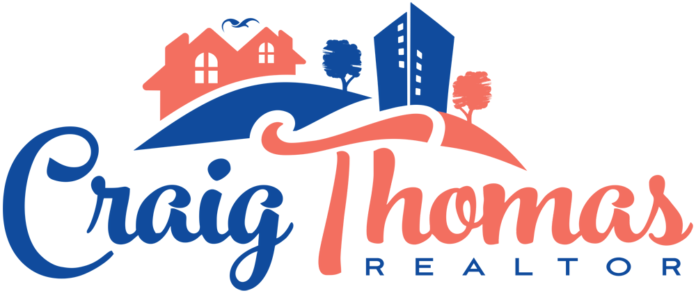 Craig-Thomas-Logo copyv2 This is the logo for Craig Thomas Realtor. It has his name across the bottom. The top part shows a neighborhood pic and a skyscraper pic. This represents that Craig sell in both a neighborhood and a downtown